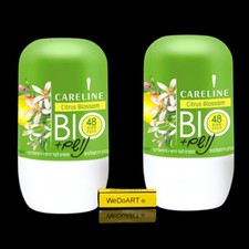 Careline -2 Deodorant roll-on breathe BIO Citrus Blossoms  2x 75 ml 