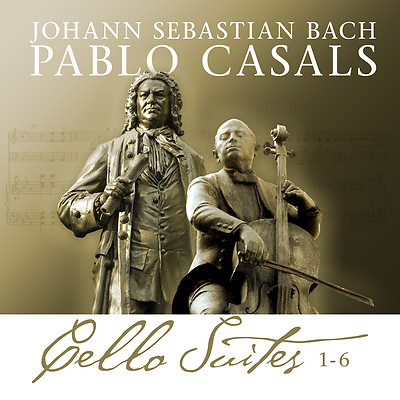 CD Bach Cello Suites 1-6 von Johann Sebastian Bach, Pablo Casals  2CDs