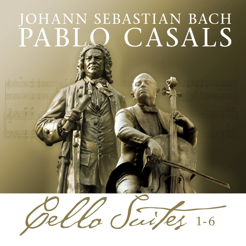 CD Bach Cello Suites 1-6 By Johann Sebastian Bach, Pablo Casals 2CDs