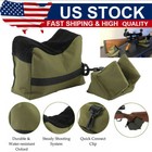 Tactical Shooting Front & Rear Range Sand Bag Kits Rifle Gun Bench Rest Stand