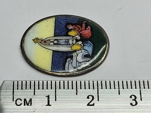 Medalla de Esmalte Vintage NUESTRA DAMA DE FATIMA con Marco de Plata - Imagen 9 de 9
