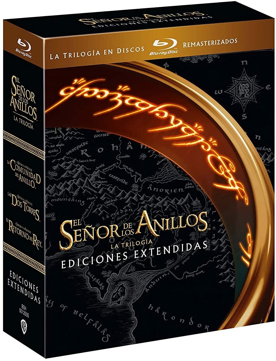 PACK TRILOGIA EL SEÑOR DE LOS ANILLOS ED EXTENDIDA BLU RAY | eBay