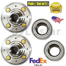 Pair2 Front Wheel Hub Bearing For 92-00 Honda Civic 00-01 Acura Integra W Abs