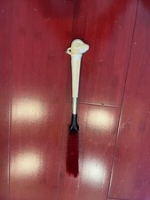 Vintage Ram Head Clothing Shoe Brush Red Black White Made In Japan