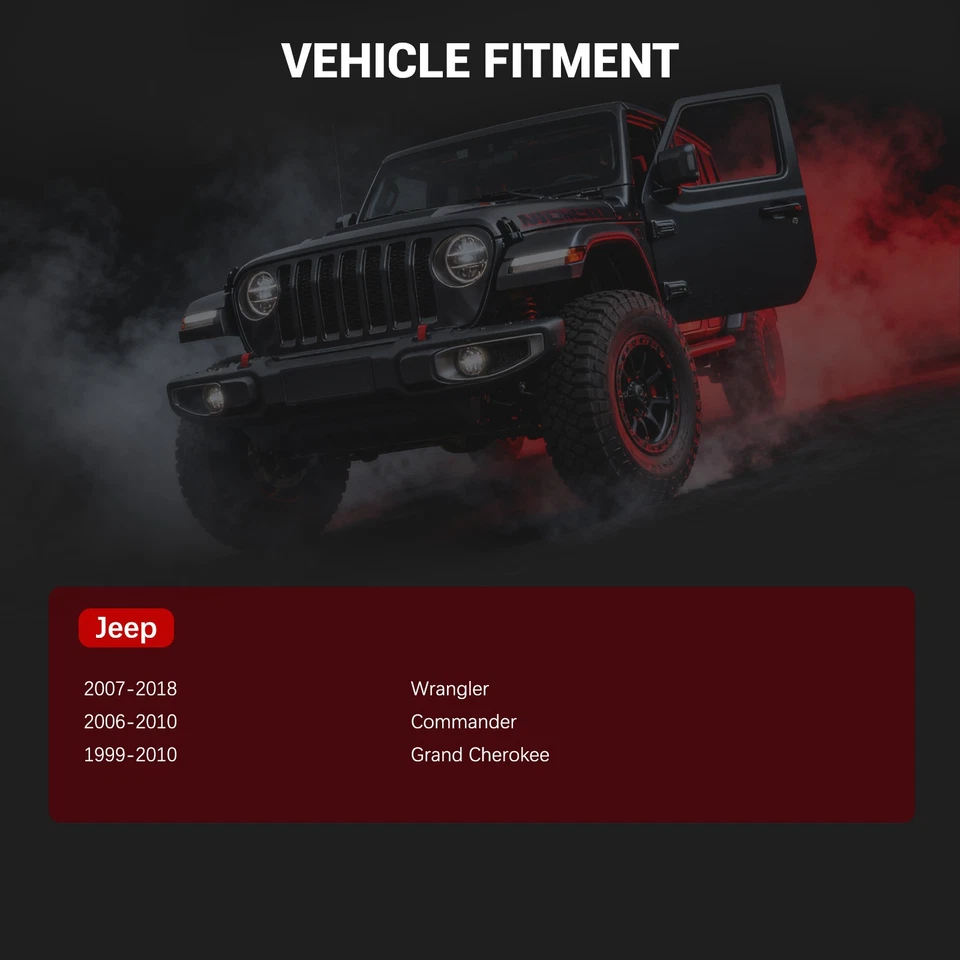 1.5" 71.5mm PCD5*127mm Wheel Spacers For Jeep Wrangler Grand Cherokee Commander - Imagem 2 de 4