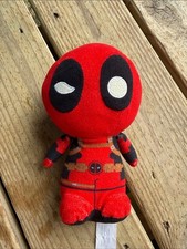 Marvel Deadpool Red Black Plush Stuffed Animal Toy Plush Funko Superhero