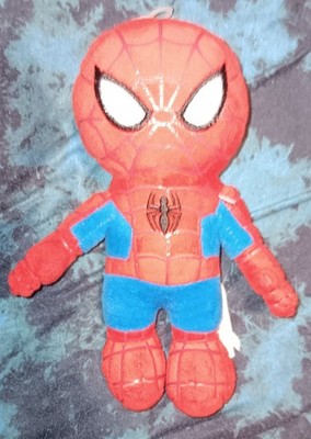 Marvel DesignWare Spider-Man Small Plush Stuffed Toy Washable Red Blue 2018