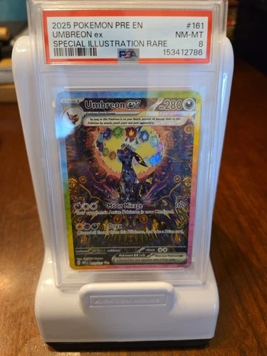 Umbreon ex 161/131 SAR Prismatic Evolutions - PSA 8