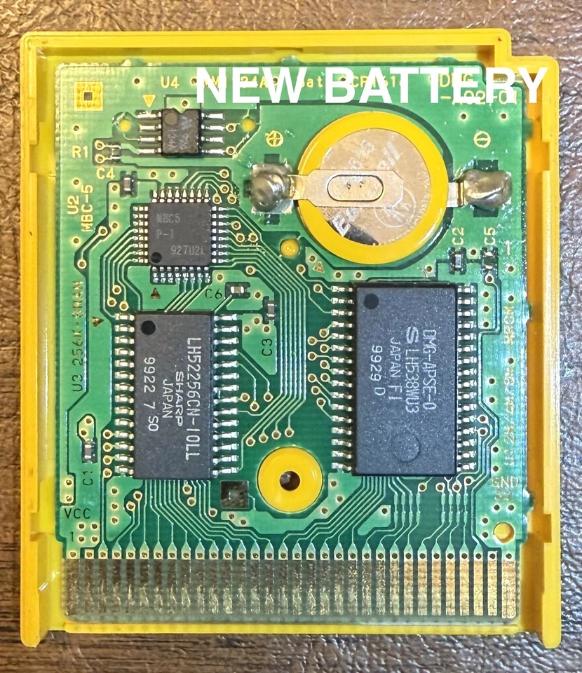 Pokemon Amarillo (GB, Norteamérica) Nuevo Ahorro Batería - Probado Foto 3 de 3
