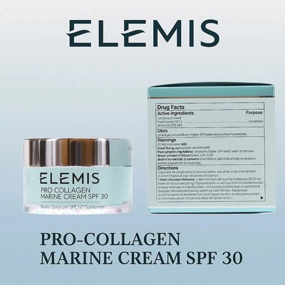ELEMIS Pro-Collagen Marine Cream SPF 30   1.6 oz free shipping