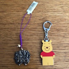 Tokyo Disneyland Keychain Set 2 Pull Top Bottle Openers Used