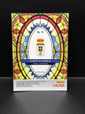2025-26 Panini Select La Liga - Santi Cazorla #10 - Stained Glass
