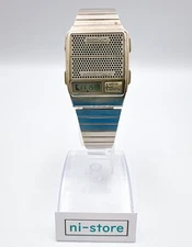 Seiko A964-4A0A WRISTTALK Digital Alarm Men's Watch Vintage Japan Rare - Rank C