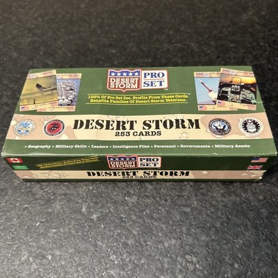 1991 Pro Set Desert Storm Box