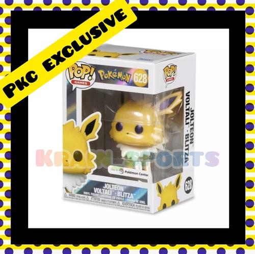 Funko Pop! Jolteon Pearlescent #628 Pokemon Center Exclusive Toy