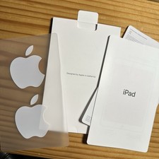 Apple iPad Manual and Stickers Sleeve Documents with Touchpad Stylus Pen