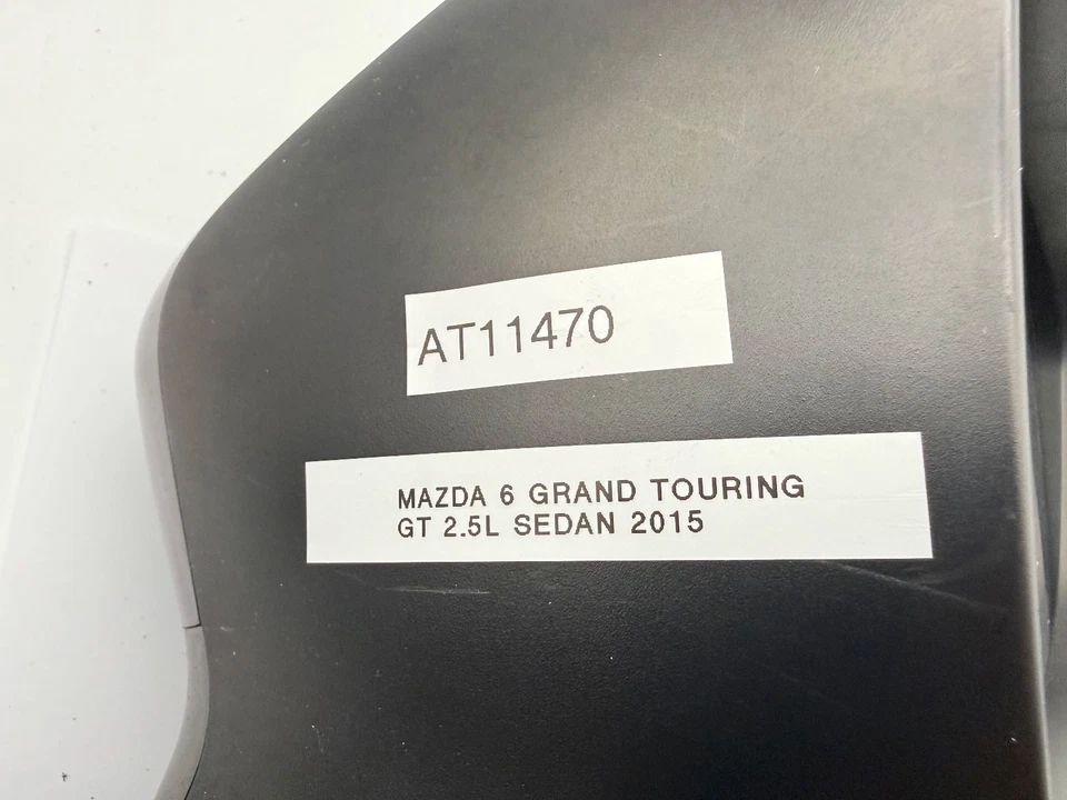 Espejo retrovisor delantero derecho pasajero Mazda 6 OEM 14-16 cristal azul perla Foto 2 de 4