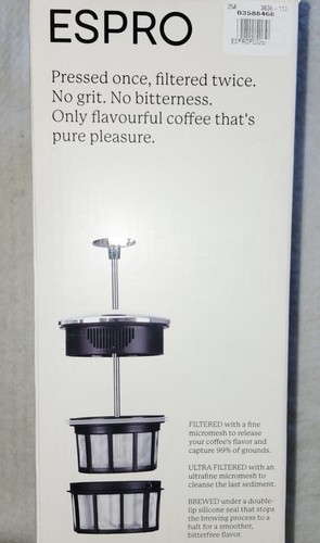 Espro P5 pressa francese doppio filtro originale - Foto 4 di 9
