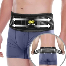 Sacroiliac Hip Belt for Women and Men, Waist Trochanter Brace That Eases Sciatic