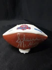 Original Steve McNair Autographed 1995 Houston Oilers Draft Mini Football