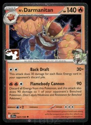 N's Darmanitan 027/159 Journey Together Prize Pack Series Cosmo Holo