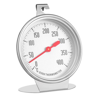  UPKOCH Edelstahl-Ofenthermometer für die Küche, sofort ablesbar, 0 400,
