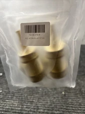 LOT OF 2 Brass Garden Hose Jet Nozzle High Pressure Water Sprayer Valve 3/4"