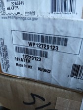 New Genuine OEM Whirlpool Refrigerator Defrost Heater WP12729123 12729123