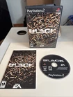 Black (Sony PlayStation 2, 2006). Tested. CIB. Very Clean Throughout!