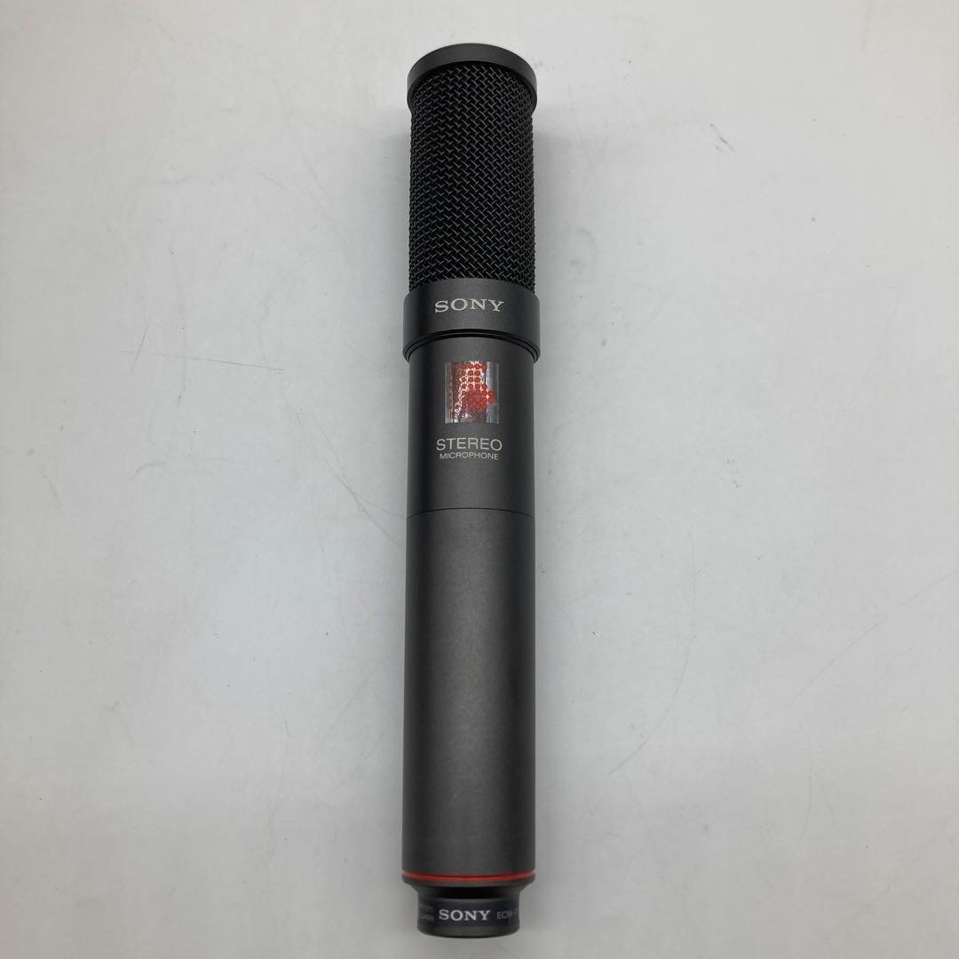 【箱付き美品】SONY ECM-979 コンデンサーマイク Sony ECM-979 Condenser Electret Microphone Compact Clear Sound