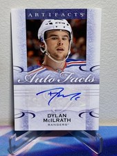 2014-15 Upper Deck ARTIFACTS Hockey DYLAN MCILRATH #A-DM AUTO FACTS SP AUTO