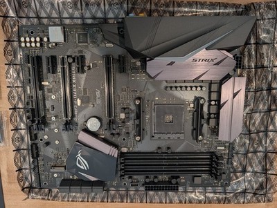 Asus ROG Strix X370-F Gaming Motherboard AMD M4 DDR4 64G ATX | eBay