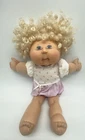 2005 Play Along Cornsilk  Blonde Super Curly Hair Cabbage Patch PF22105 see note