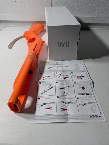 Cabela's Big Game Hunter 2010 Video Game with Orange Gun Nintendo Wii