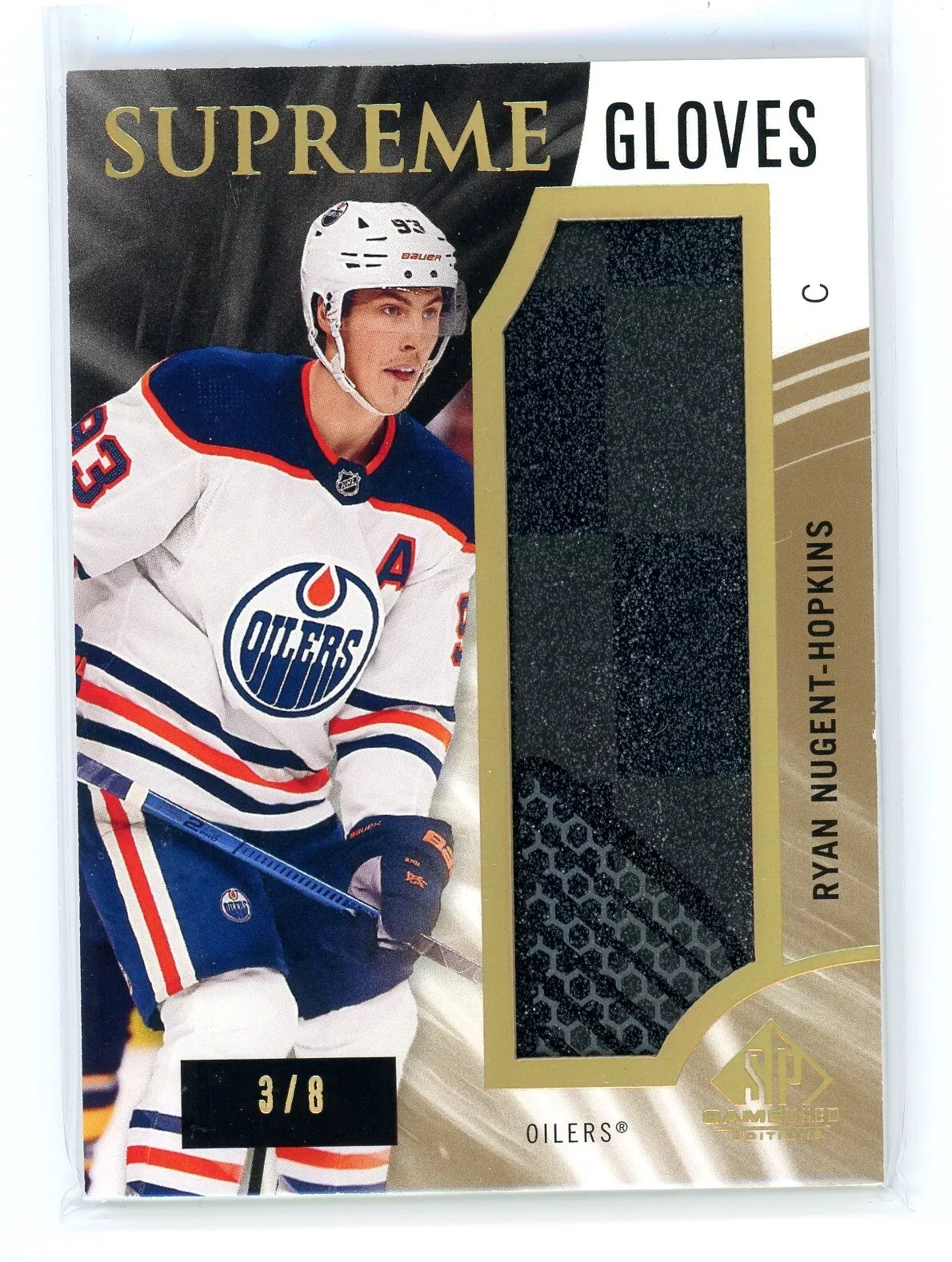2020 21 UD SP GAME GANTS SUPREME D'OCCASION OR /8 RYAN NUGENT HOPKINS   HUILES RARES
