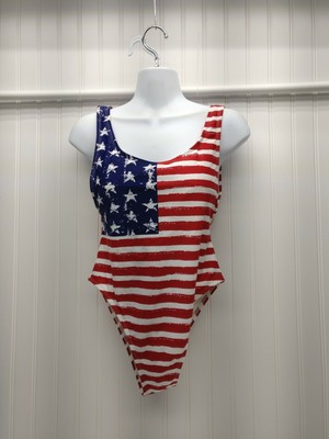target red white and blue swimsuit