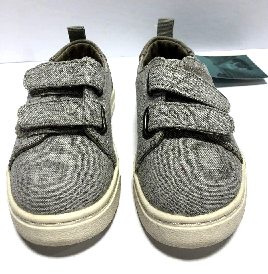 Zapatillas Toms Boys’ Lenny, gris llovizna, niños pequeños’ talla 6M. Foto 3 de 4