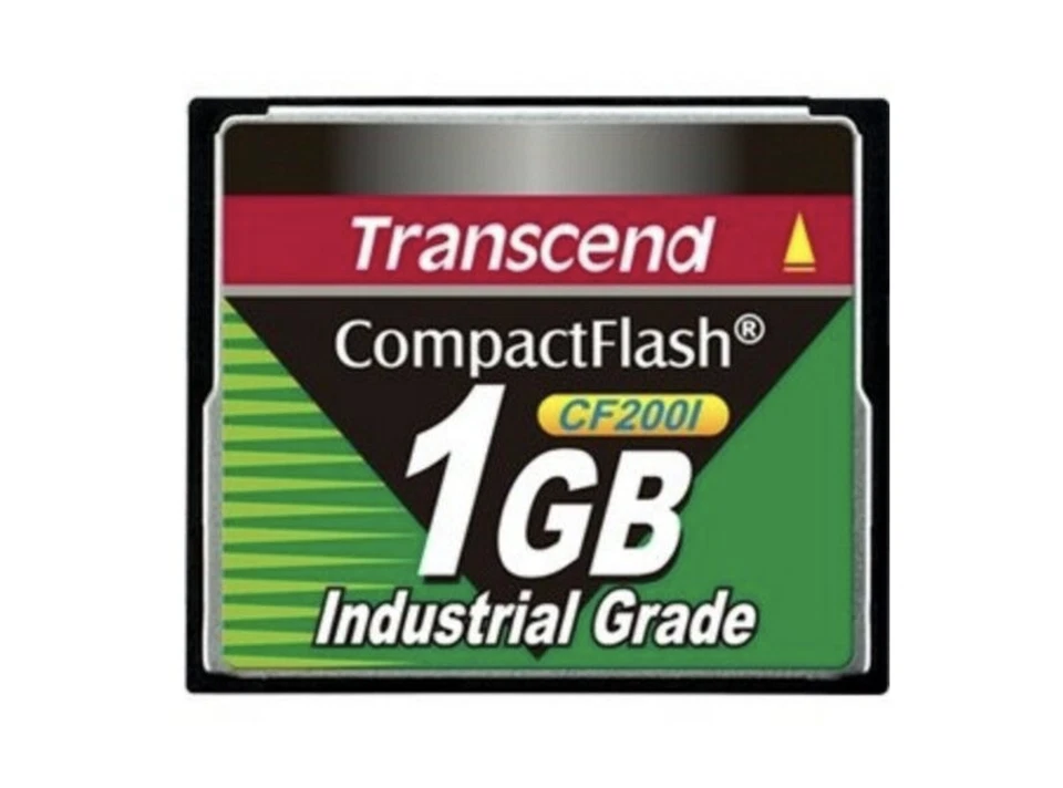 Transcend 1GB CompactFlash Karte CF CF200i Industrial Grade 200x 200i TS1GCF200I - Bild 2 von 2