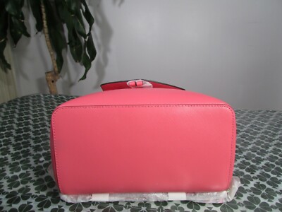 NWOT Kate Spade Lizzie Garden Pink  medium Flap Back pack s-l400.jpg main image 3