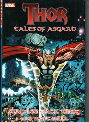 THOR TALES OF ASGARD Hardcover Book Jack Kirby Cover 2010