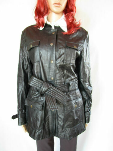 Trench Coat Paul Smith Avec Panneaux En Cuir - Taille 42 IT - Neuf Avec étiquettes - Fabriqué En Italie