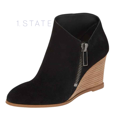 kaleb wedge bootie
