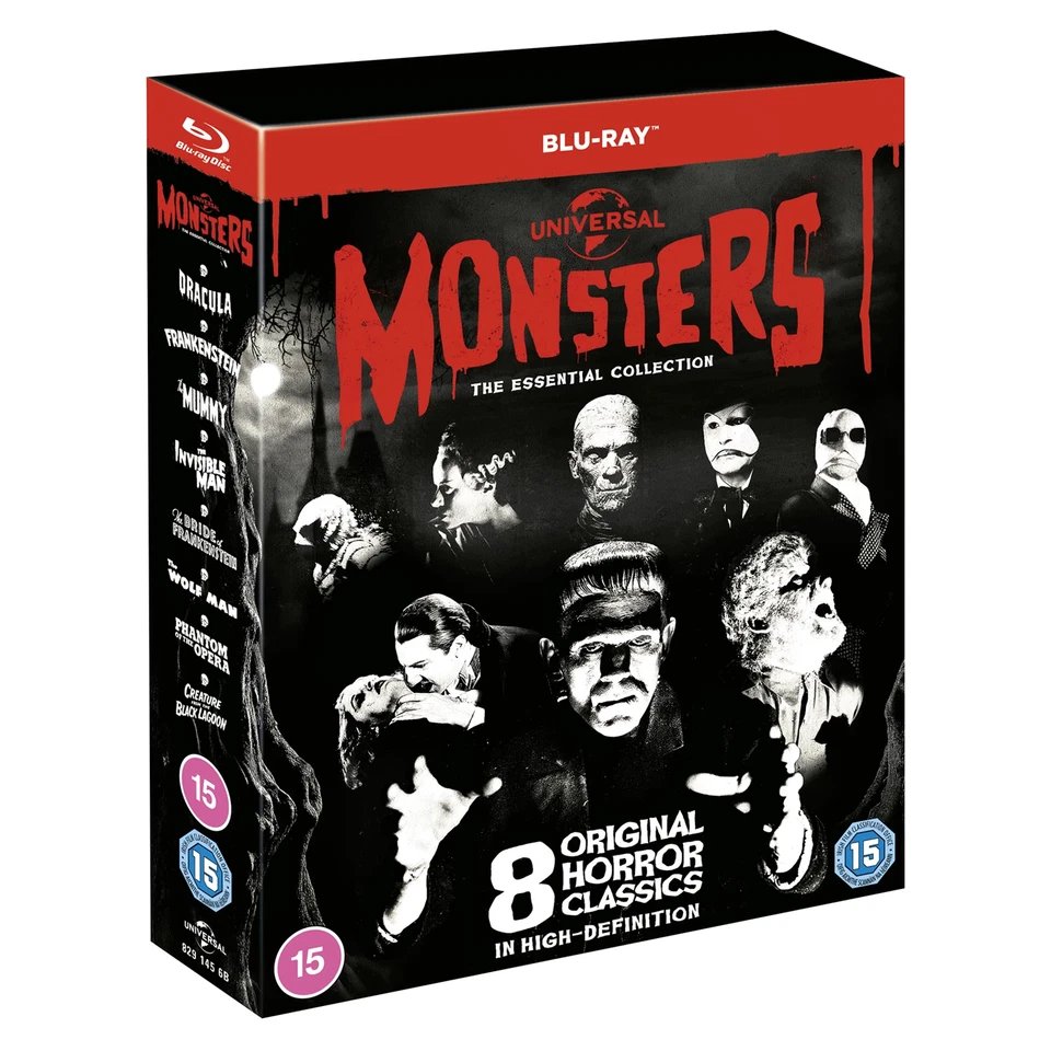 Universal Classic Monsters: The Essential Collection [15] Blu-ray Box Set - Image 3 of 3