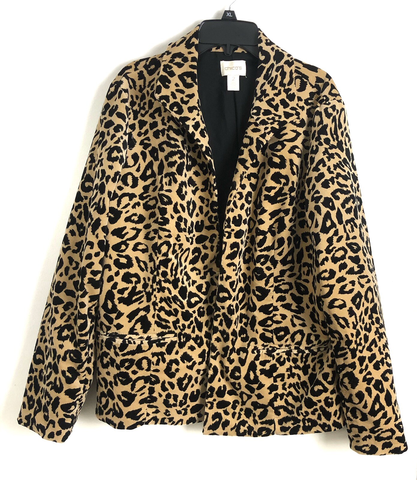 chicos leopard jacket