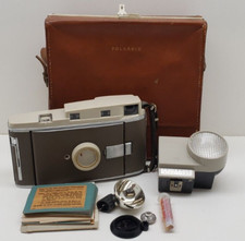 Vintage Polaroid Land Camera The 800 W/ Cases Attachments Accessories Manuals