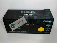 REVAMP Hair Straighteners Ceramic Plates Progloss Touch Digital – Ionic with ...