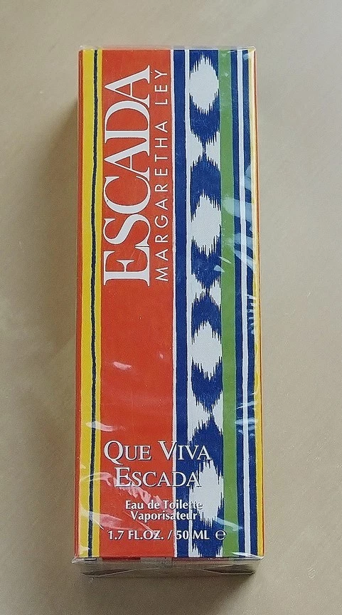 *QUE VIVA by ESCADA MARGARETHA LEY * 喷雾淡香水 50 毫升~1.7 盎司已停产密封 — 第 2/4 张图片