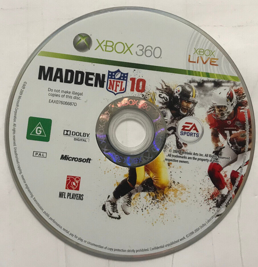 Madden NFL 10 Xbox 360