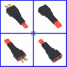 T-plug Deans to JST No Wires Adapter For RC Plane Truck Boat Battery Toy Hobby
