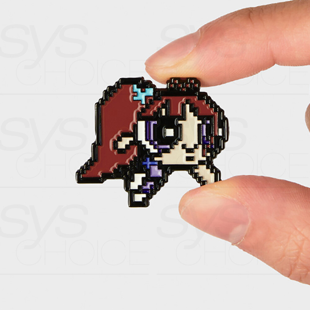 NJ x THE POWERPUFF GIRLS Official Authentic Goods Metal Pin